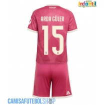 Camisa de time de futebol Real Madrid Arda Guler #15 Replicas 3º Equipamento Infantil 2026-27 Manga Curta (+ Calças curtas)